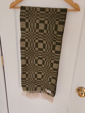 Green Cashmere Scarf